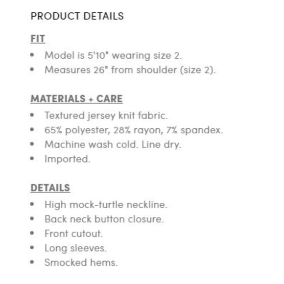 NWT Torrid 2X Floral Textured Jersey Choker Neck Smocked Bottom Top 18-20 - Picture 6 of 8